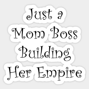 Mom Boss Sticker